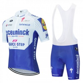 Tenue Maillot + Cuissard à Bretelles 2020 Deceuninck-Quick-Step N001